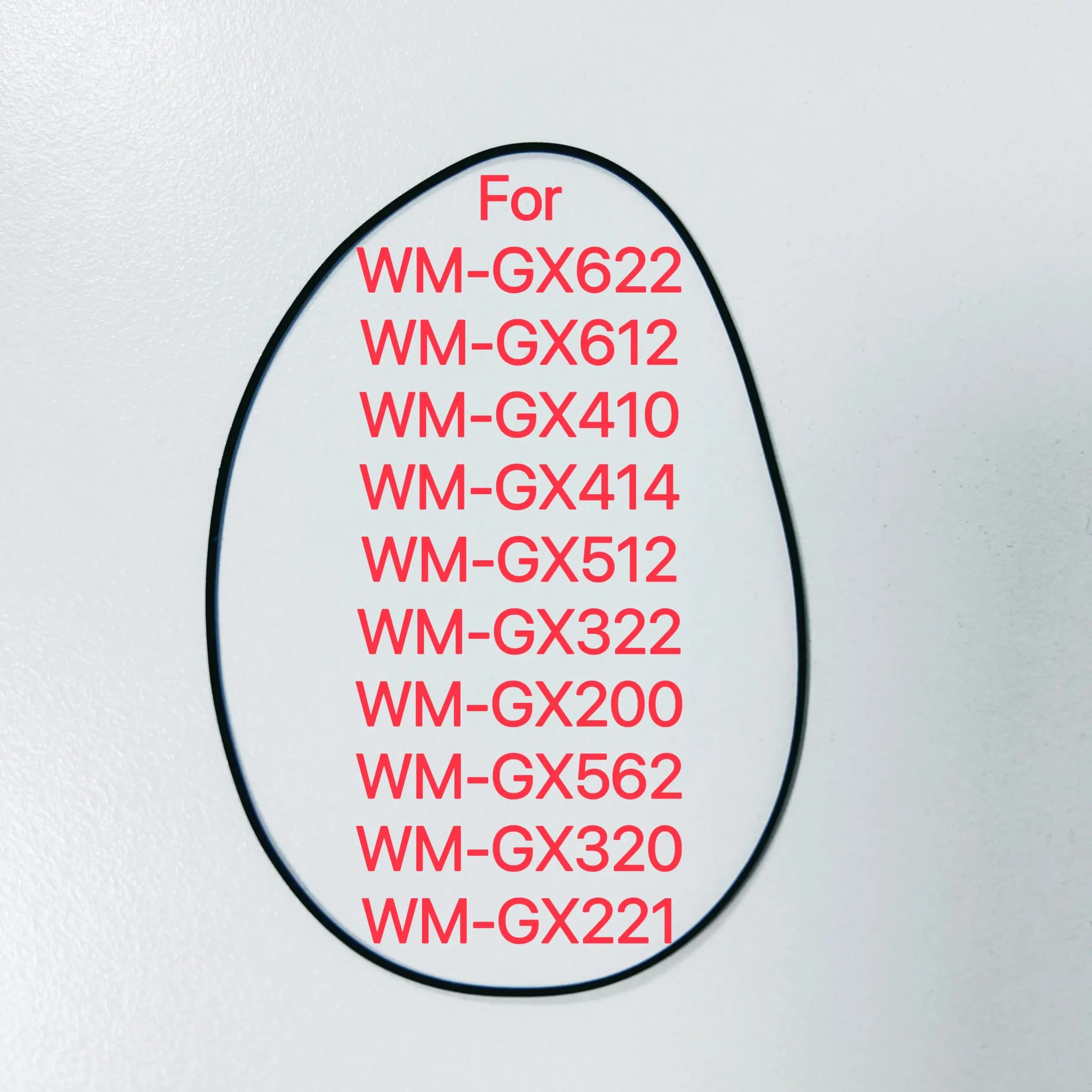 Cinghia giradischi per SONY WM-GX622 WM-GX612 WM-GX410 WM-GX414 WM-GX512 WM-GX322 WM-GX200 WM-GX562 WM-GX320 WM-GX221