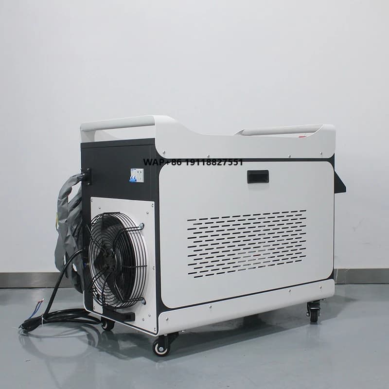 Industrial 1500W 2000W Water-Cooled Continuous Cleaner for Rust Oil Paint Removal