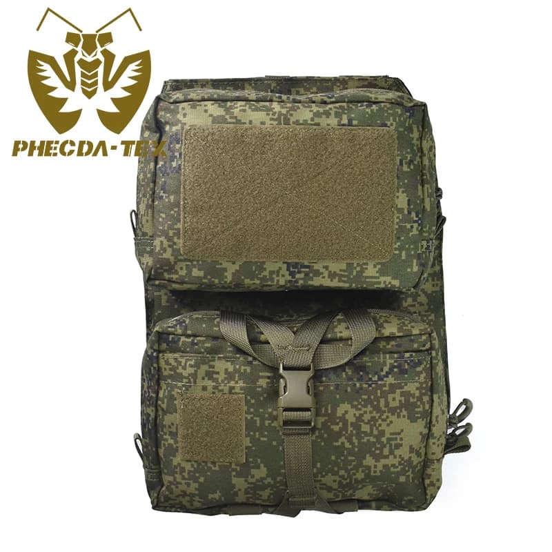 PHECDA GEAR Russia Camouflage EMR 530D waterproof nylon tactical water bag for vests tactical hydration pack vest back bag