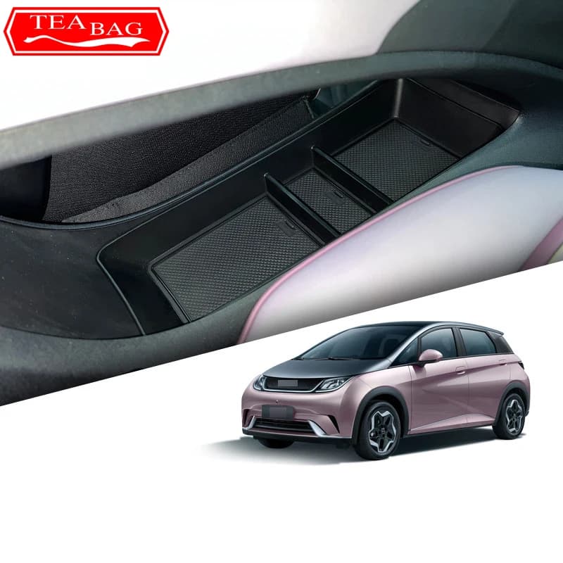 Per BYD ATTO 1 Dolphin EA1 Car Styling Under Center Console Organizer Storage Box scatola di immagazzinaggio interna accessori modificati automaticamente