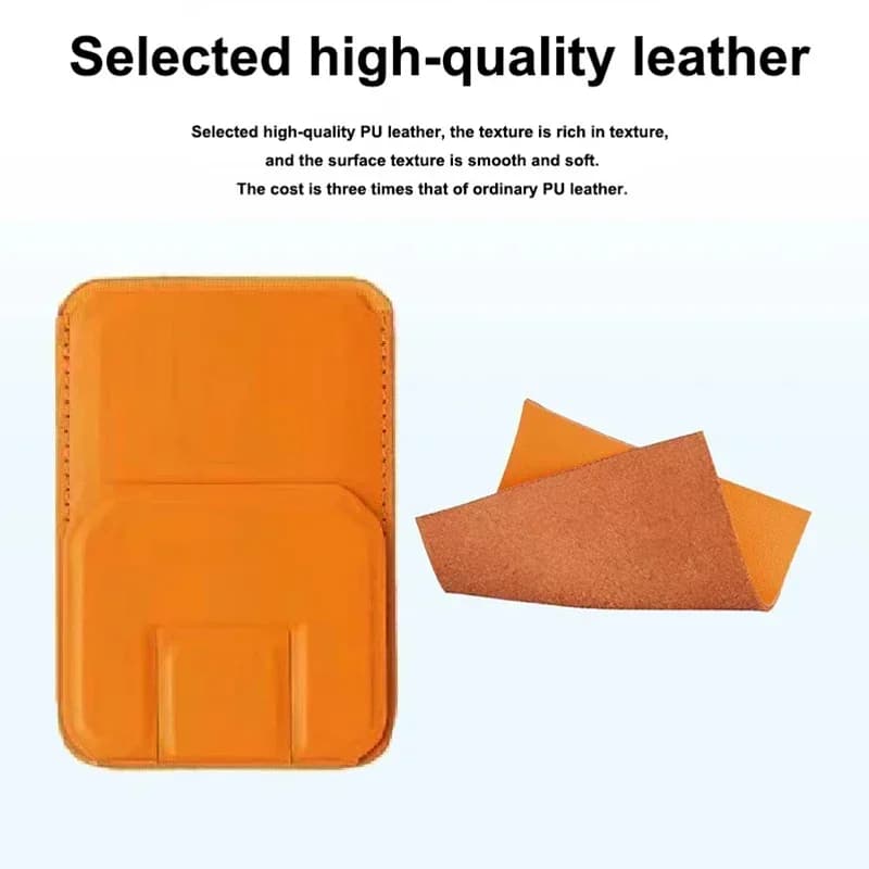 Portafoglio in pelle con supporto per telefono cellulare con supporto per telefono Kit magnetico potente per Magsafe iPhone 16 15 Pro Max Mag Safe Card Pocket Hide