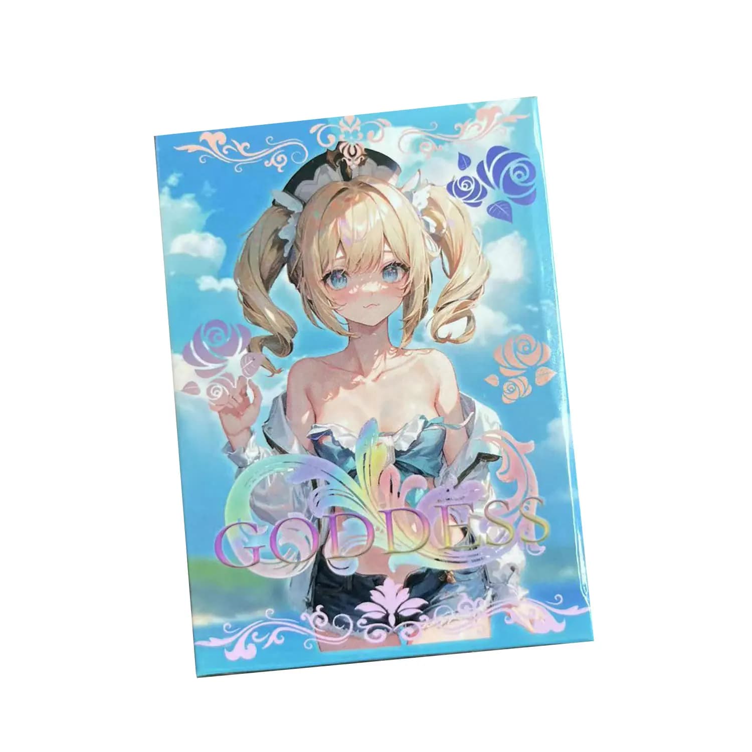 55 pieces of paper in the history of the holographic goddess golden all bright anime sexy swimsuits girl collection paper ayaka nezuko mago girl