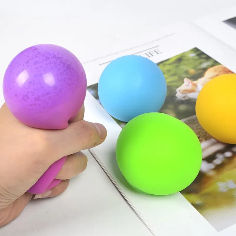 Nuove Palline Antistress a Lenta Risalita per Adulti, Giocattoli Sensoriali Morbidi e Soffice per Calmare l'Ansia, Ideali per Autismo, ADHD e Aula Scolastica