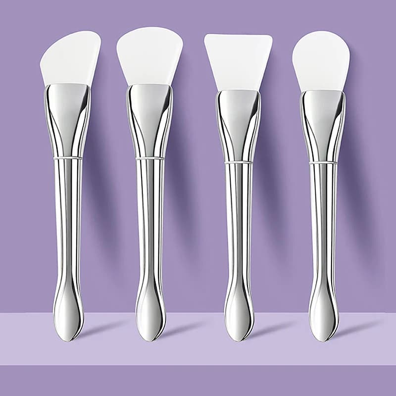 Silicone Face Mask Brush for Soft Head Makeup Brushes for Mud Cream Professional Cosmetic Beauty Tool for Background for Skin Care DIY