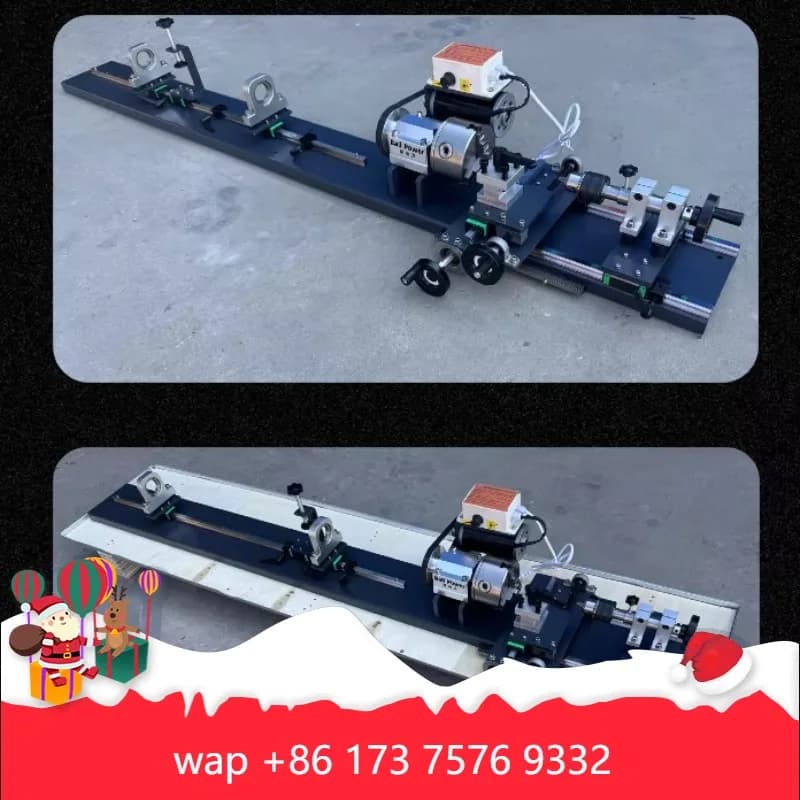 【specialized】Straightening Service Equipment Double Chuck Pool Cue Repair Lathe Machine with Variable Speed Snooker Billiard Sti