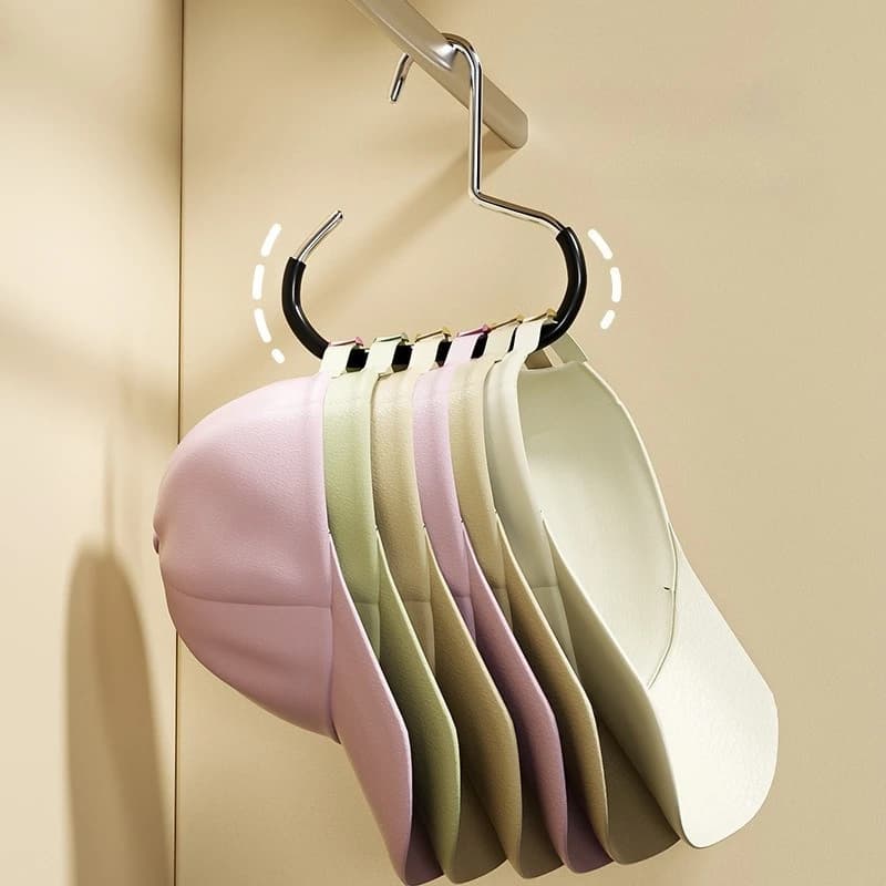 Hat duck tongue Hook for hat Dresses Storage artifact Door non-slip silk scarves and seamless for domestic dorms