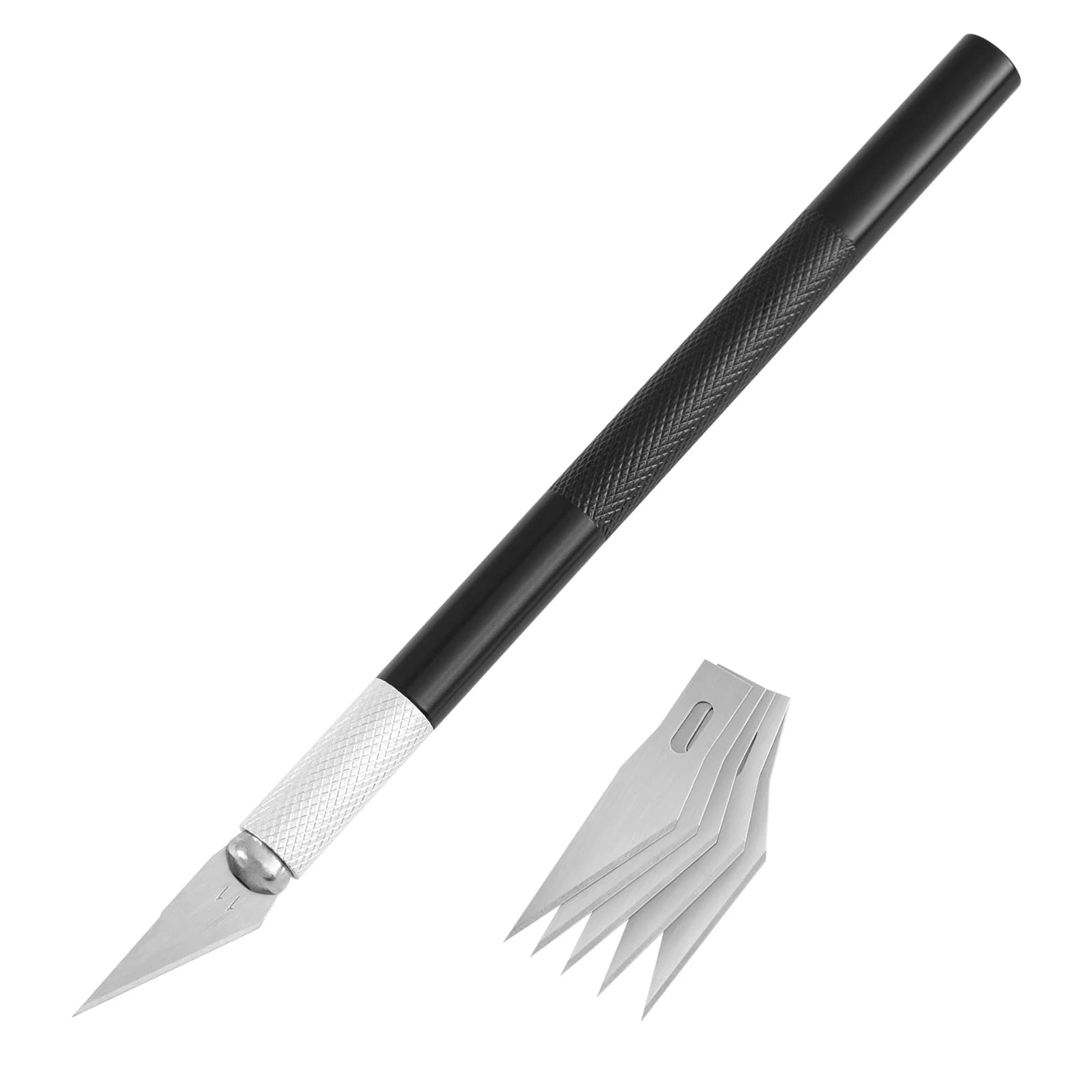 Auto Vinyl Wrap Window Tint PPF Cutting Tool Round Handle Craft Knife With Replaceable Blades Car Film Install Auxiliary Cutter