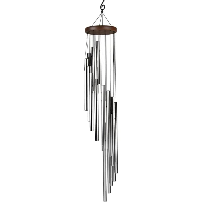 Big wind chimes, spiral backgammon 15-tube outdoor garden home decoration pendant