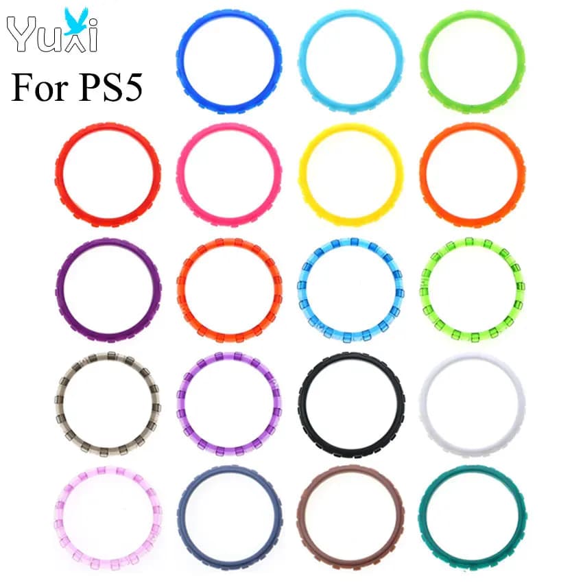 YuXi 2pcs anelli di ricambio per accessori per Controller PS5