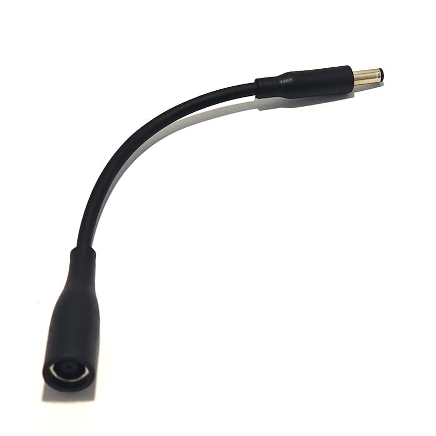 Cavo Adattatore Convertitore di Alimentazione DC per Laptop Dell, da 7.4x5.0 Femmina a 4.5x3.0 mm Maschio, Dropshipping 30cm