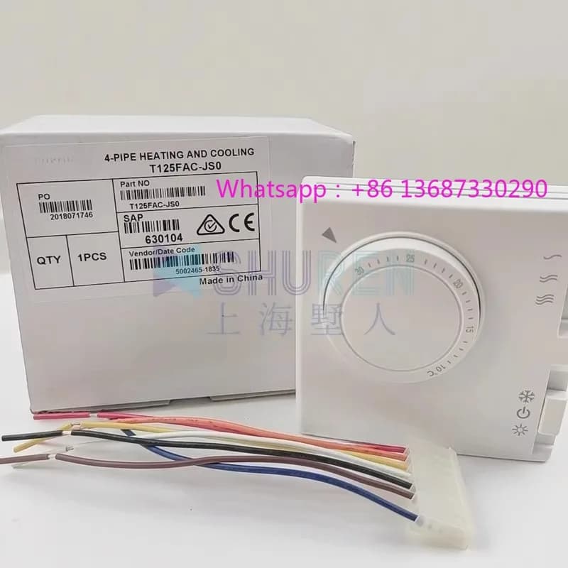 T125FAC-JS0 T125AAC-JSO T125BAC-JSO regolatore di temperatura fan coil