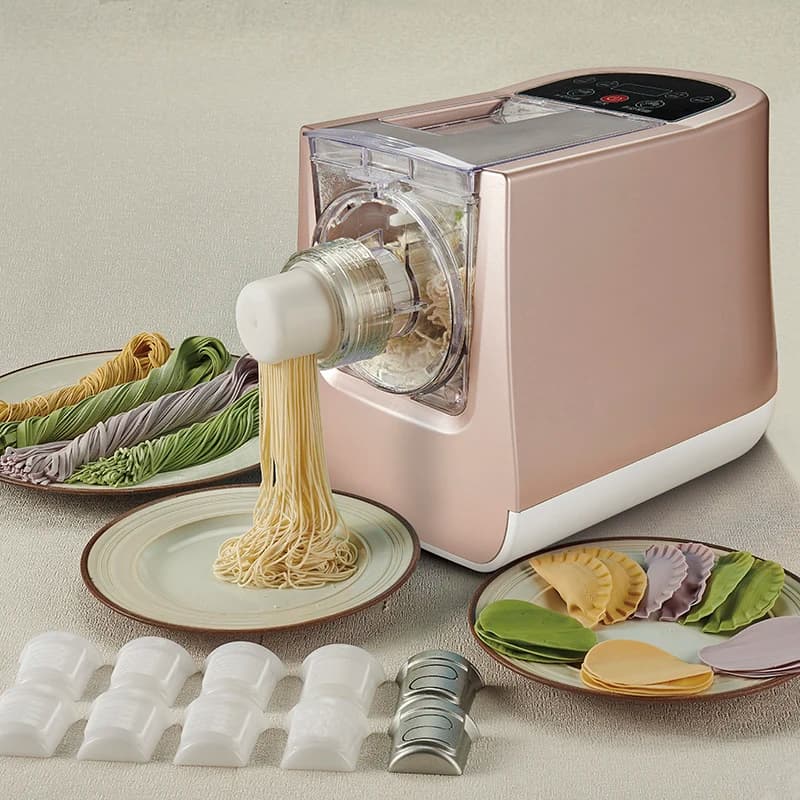 Vendita calda 300W Uso domestico Elettrico Mini Intelligente Macchina per pasta fresca Macaroni Tagliatelle che fanno il prezzo della macchina