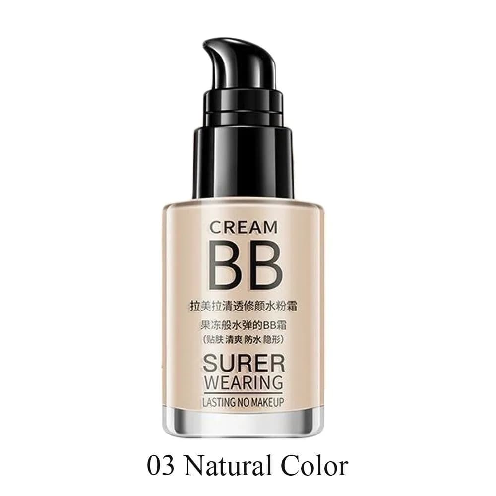Makeup Tool 3 Color Matte Liquid Foundation Oil Control Long Lasting Face Base Liquid Waterproof Facial Cream BB Cream