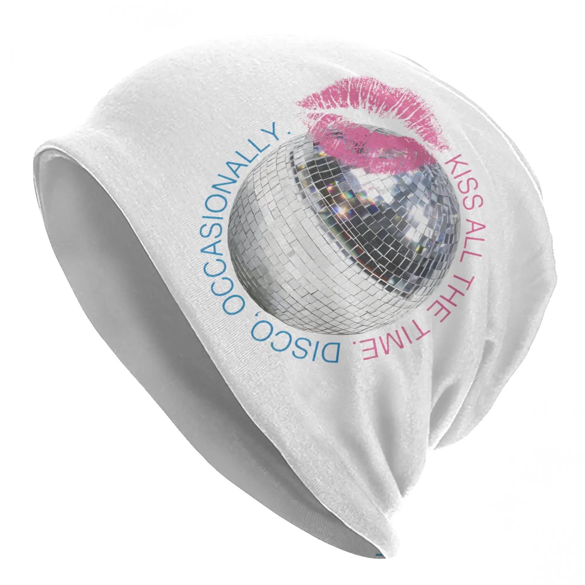 Cappelli Beanie Disco Kiss All The Time, Stile Harrys Singer, Cappello Estivo Unisex per Esterni, Caldo e Versatile