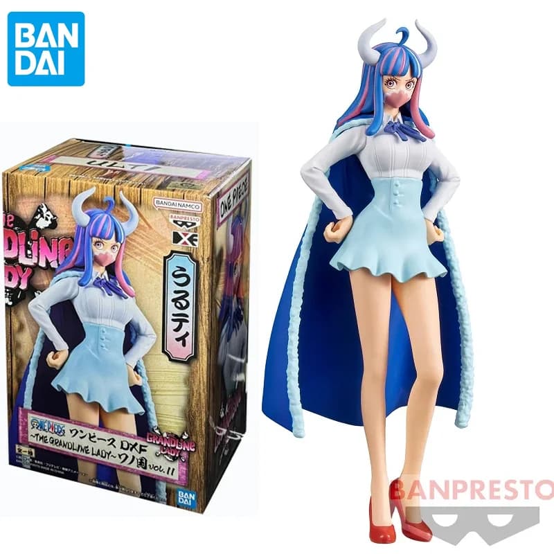 Bandai Originale Banpresto Anime One Piece DXF The Grandline Lady Wano Country Ulti PVC Action Figure Modello Regali Giocattolo Da Collezione
