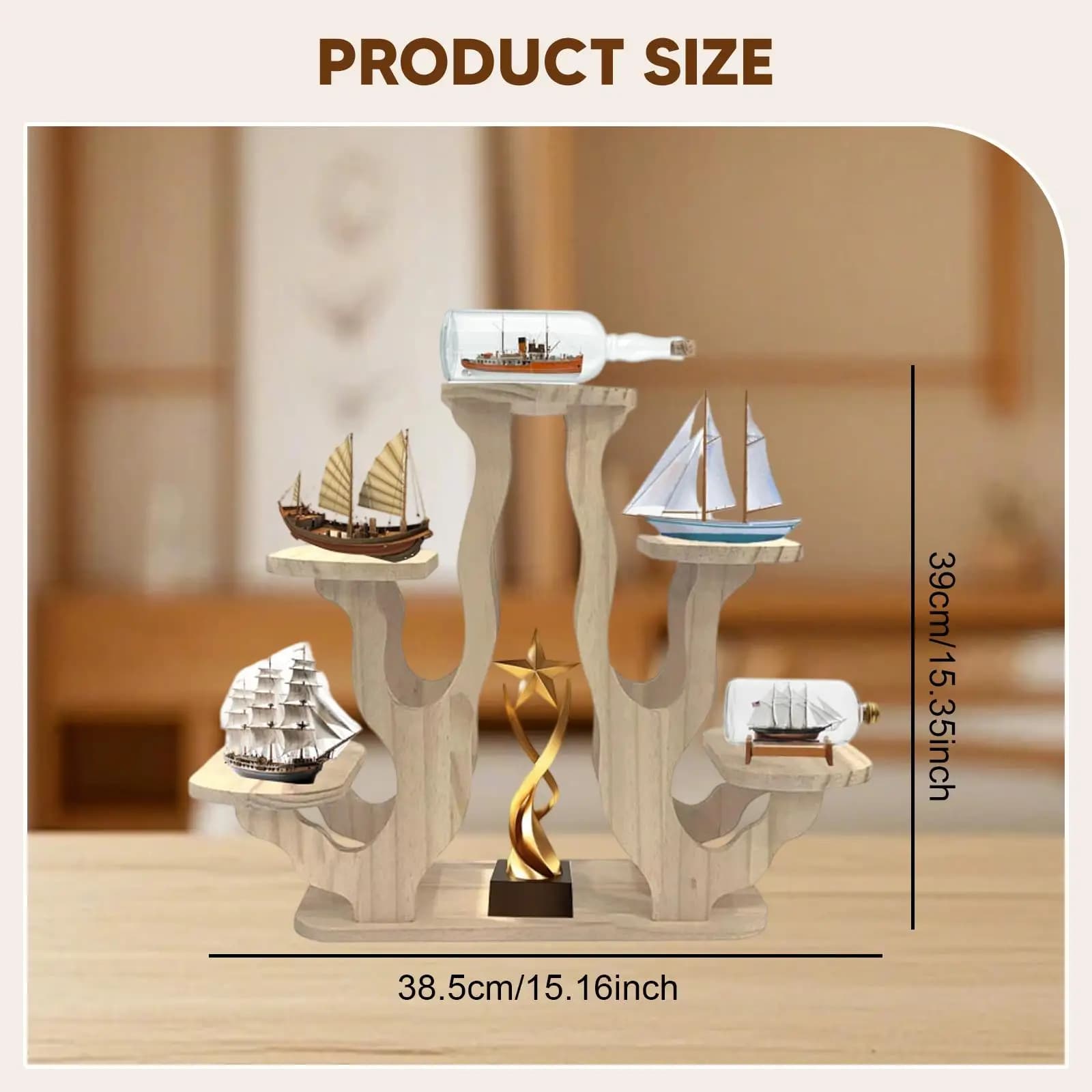 Desktop Plant Stand Cupcake Stand Figures Display Rack Plant Shelf Holder for Flower Pots Collectibles Entryway Living Room