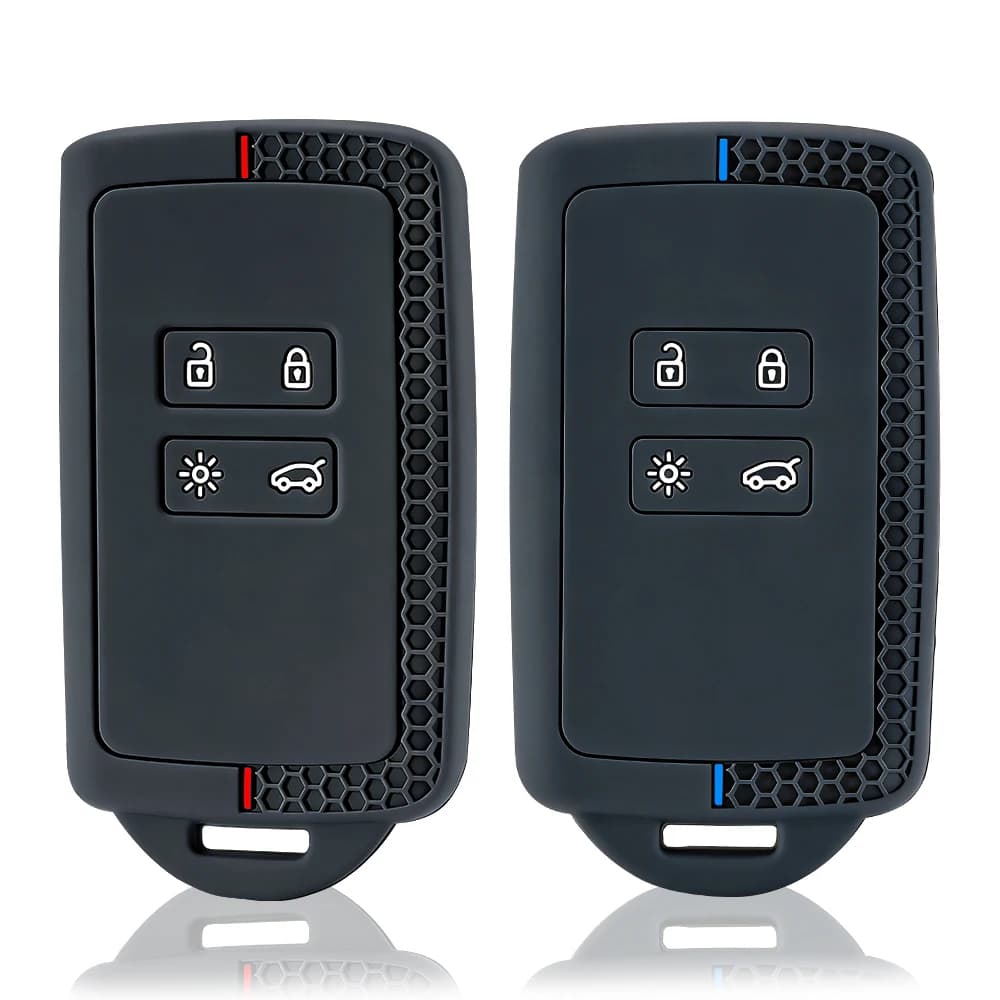 Chiave della carta Caso Della Copertura Tappi Per Renault Clio 4 5 Austral Arkana Captur Megane Zoe Koleos Kadjar Dacia Duster Sandero Jogger Logan