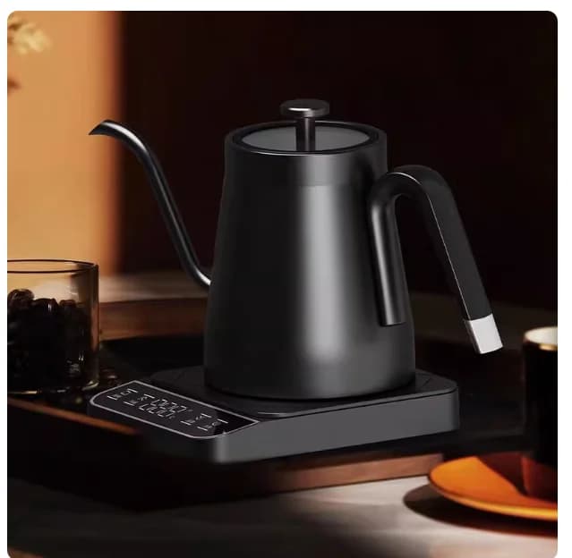 Intelligent electric kettle at constant temperature Swan collar Beccuccio narrow Beccuccio long Kettle for temperature control Stainless steel 304