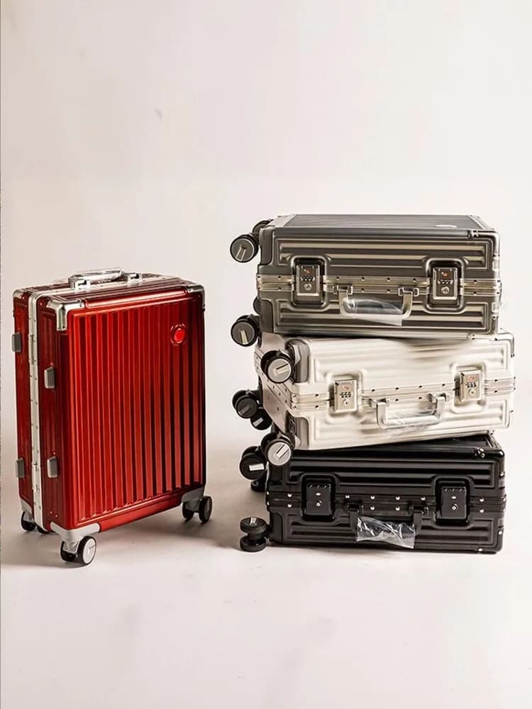 Valigia con telaio in alluminio TSA Lock Bagagli Trolley durevole Multi-dimensione Vendita calda