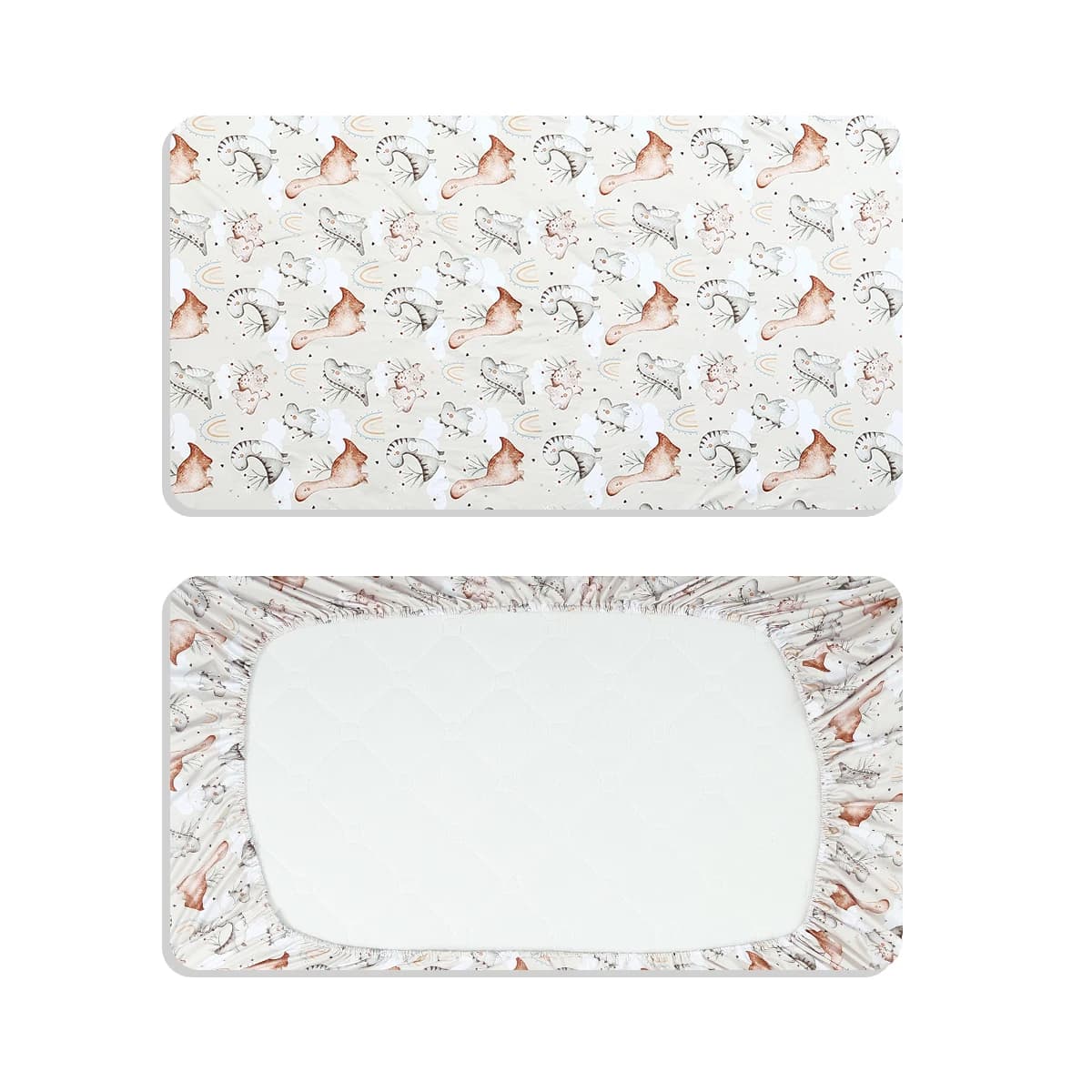 HappyFlute nuovo 1 pz stile carino 70*130CM fascia elastica Design lenzuolo neonato delicato sulla pelle e traspirante