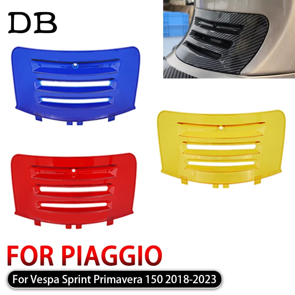 Accessori Moto: Protezione Testata Cilindro in Fibra di Carbonio, Copertura Raffreddamento per Vespa Sprint 150 Primavera 125