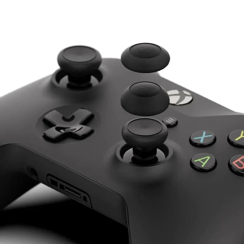 Skull & Co. Set di impugnature per pollice con cappuccio convesso per joystick per controller ROG XBOX Ally X e Xbox