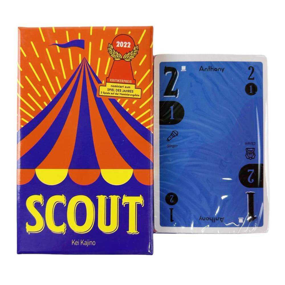Ricerca il gioco di carte Circus Scout per 2-5 giocatori Divertenti giochi da tavolo per famiglie Circus Mazzo