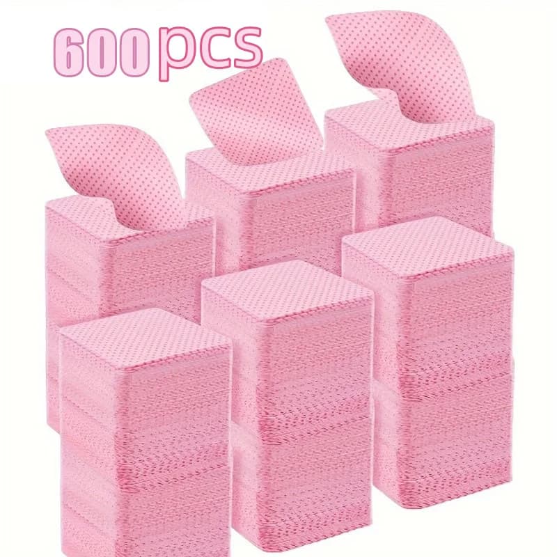 20-600 pieces nail wipes without hair fabrics for cleaning gel bearings to remove nail polish without aluminum for tool for cleaning nail beauty