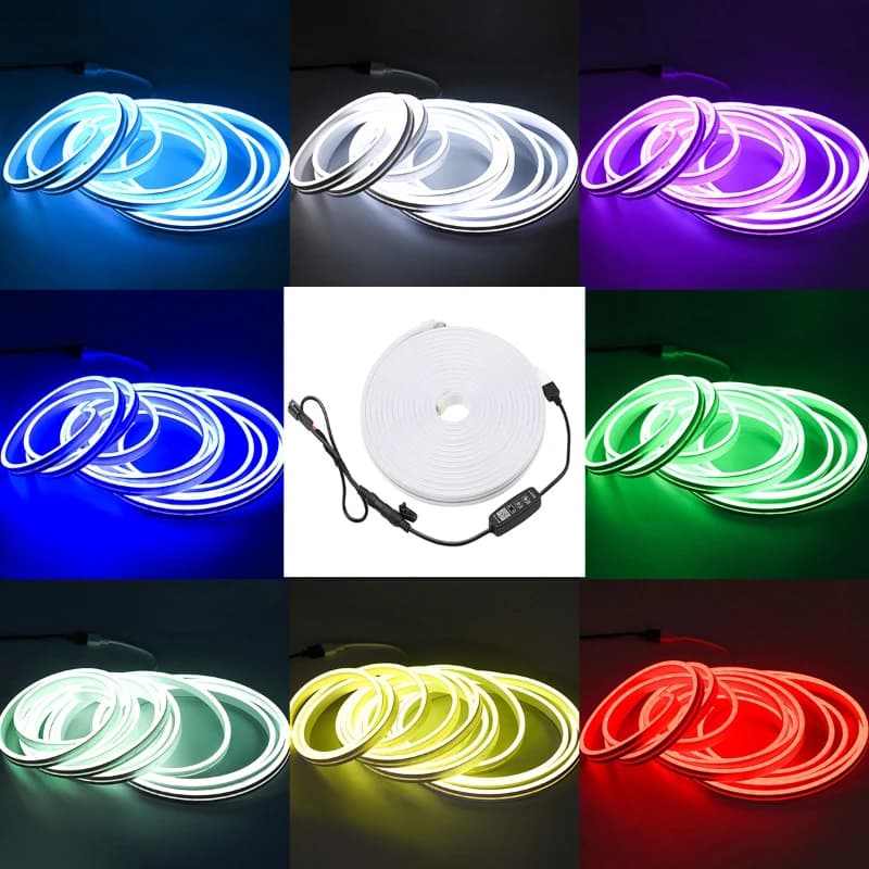 For Tesla Model Y Juniper 2025 Trunk Light APP Multi-mode Car Atmosphere Lamps RGB Front Trunk Ambient Strip Light Accessories