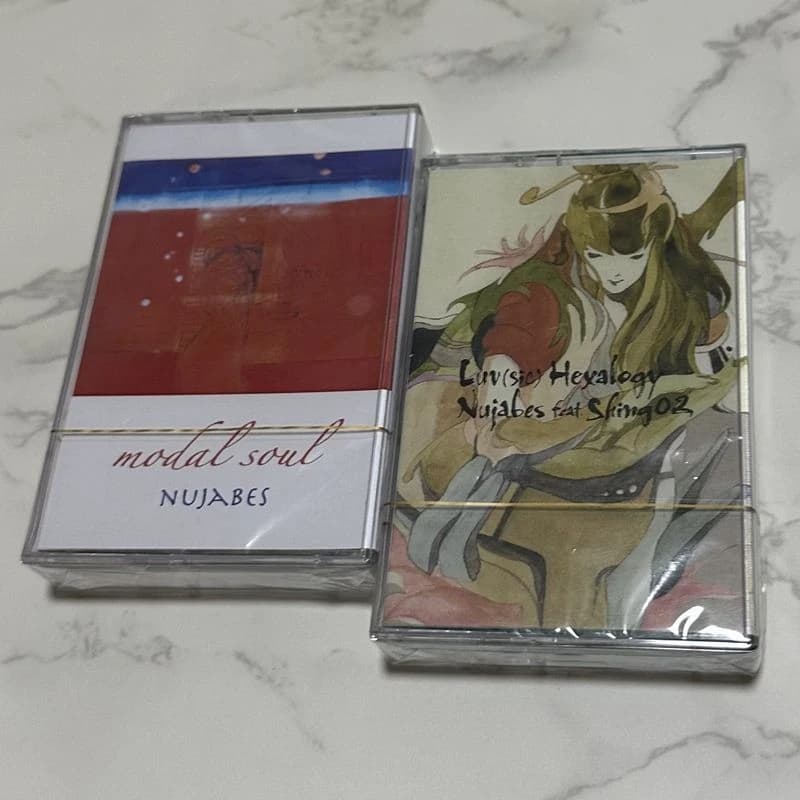 Classico Album Musicale JP Rap Nujabes Tape Modal Soul Luv (sic) Hexalogy, 2 Cassette, Registratore per Cosplay, Walkman per Auto, Box Soundtracks