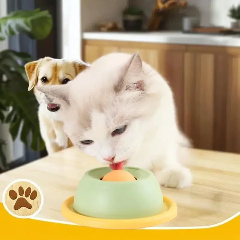 Tappetino interattivo per leccare animali domestici, alimentatore lento per cani e gatti, piastra per leccare yogurt, ciotola per snack per la salute dentale
