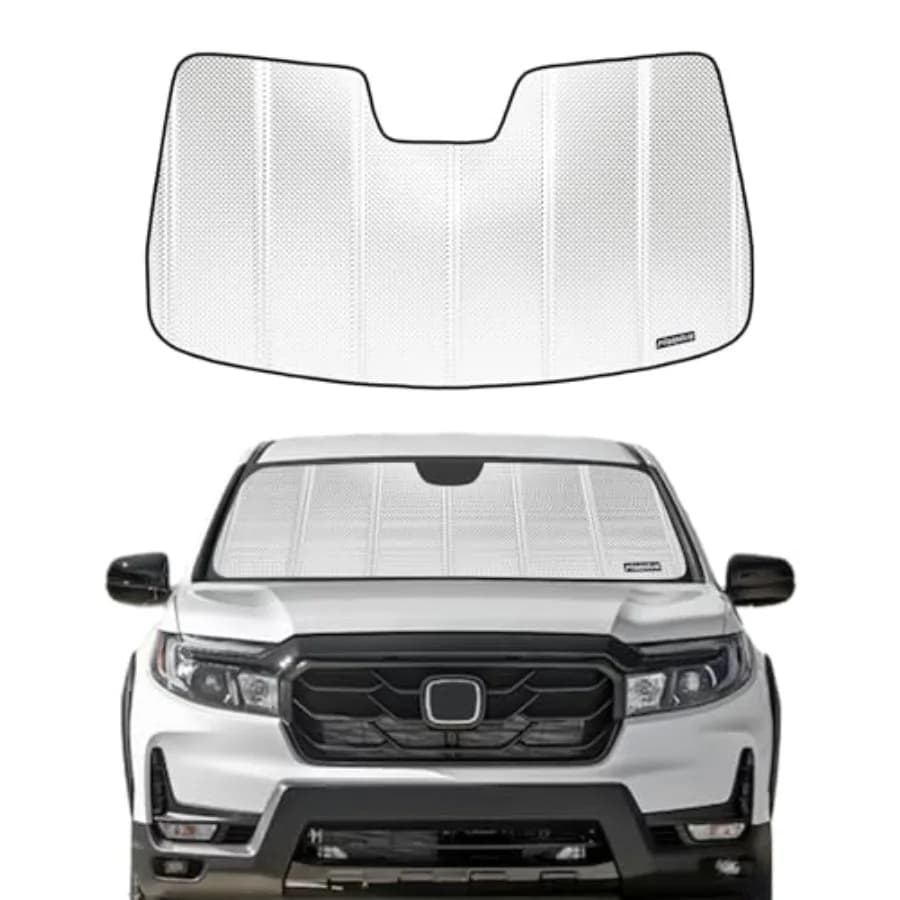 Parasole per Parabrezza Honda Passport 2019-2025, Pilot 2016-2022, Ridgeline 2017-2025 con Telecamera Honda Sensing Alu Riflettente