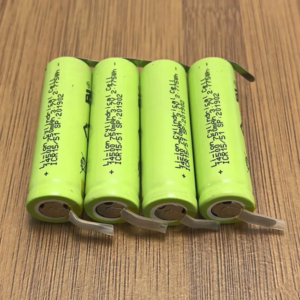 1-10PCS 750mAh 3.7V 14500 Battery For Philips QG3364 QG3371 QG3374 QG3380 QG3386 QG3393 QG3396 HQ8170 HQ7340 HQ7240 Razor Shaver