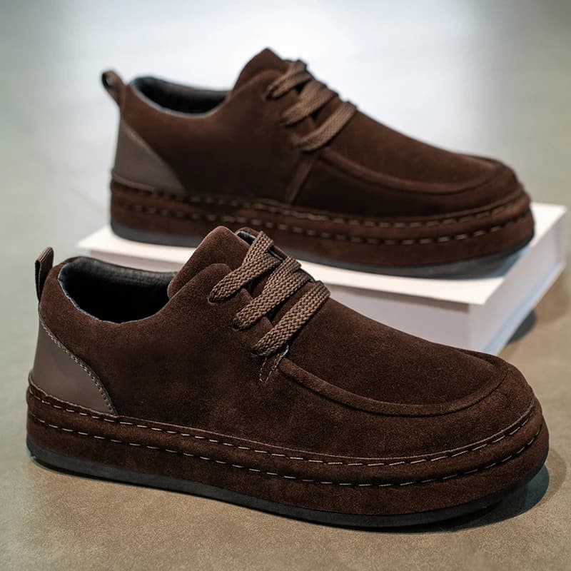 Mocassini Vintage Casual da Uomo, Scarpe in Pelle Morbida e Versatile, Comode e Trendy per la Primavera