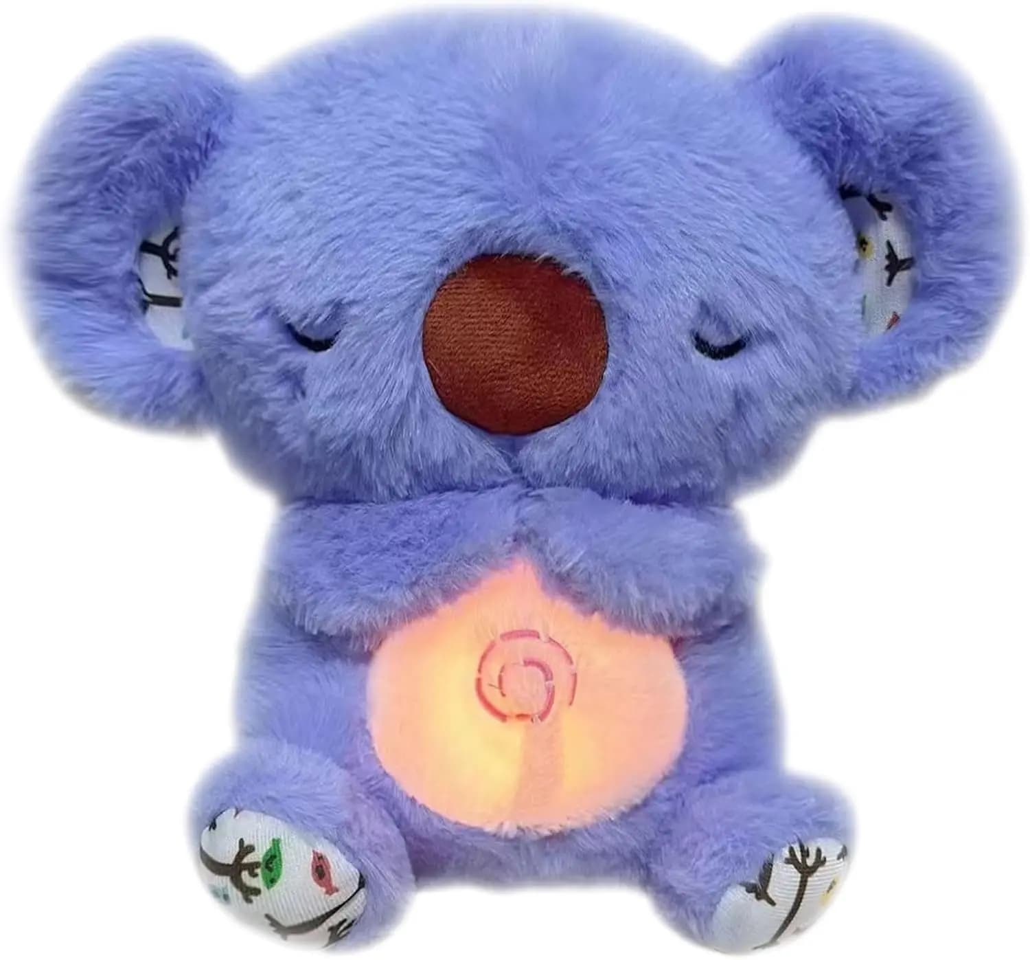 Nuovo animale di peluche che dorme orsetto Koala in peluche per alleviare l'ansia Koala con movimento di respirazione ritmica