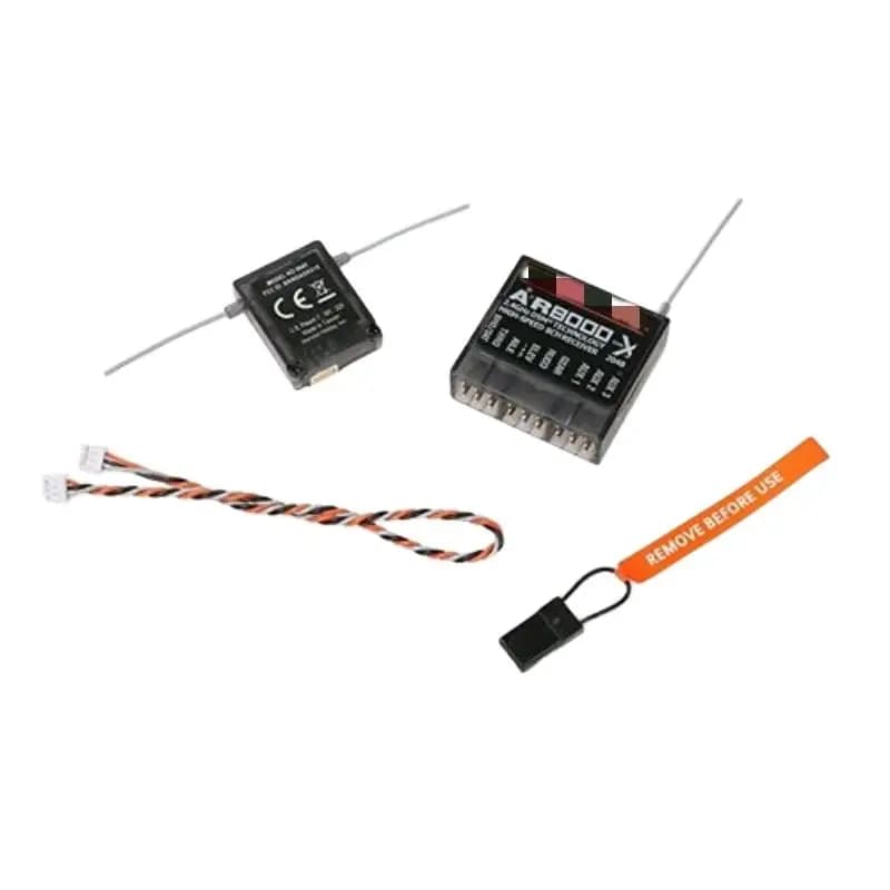 Ricevitore Spektrum AR8000 DSMX/DSM2 8CH con gamma completa satellitare, full duplex, a prova di guasto per drone aereo RC Heli Fit DX8 DX9 18