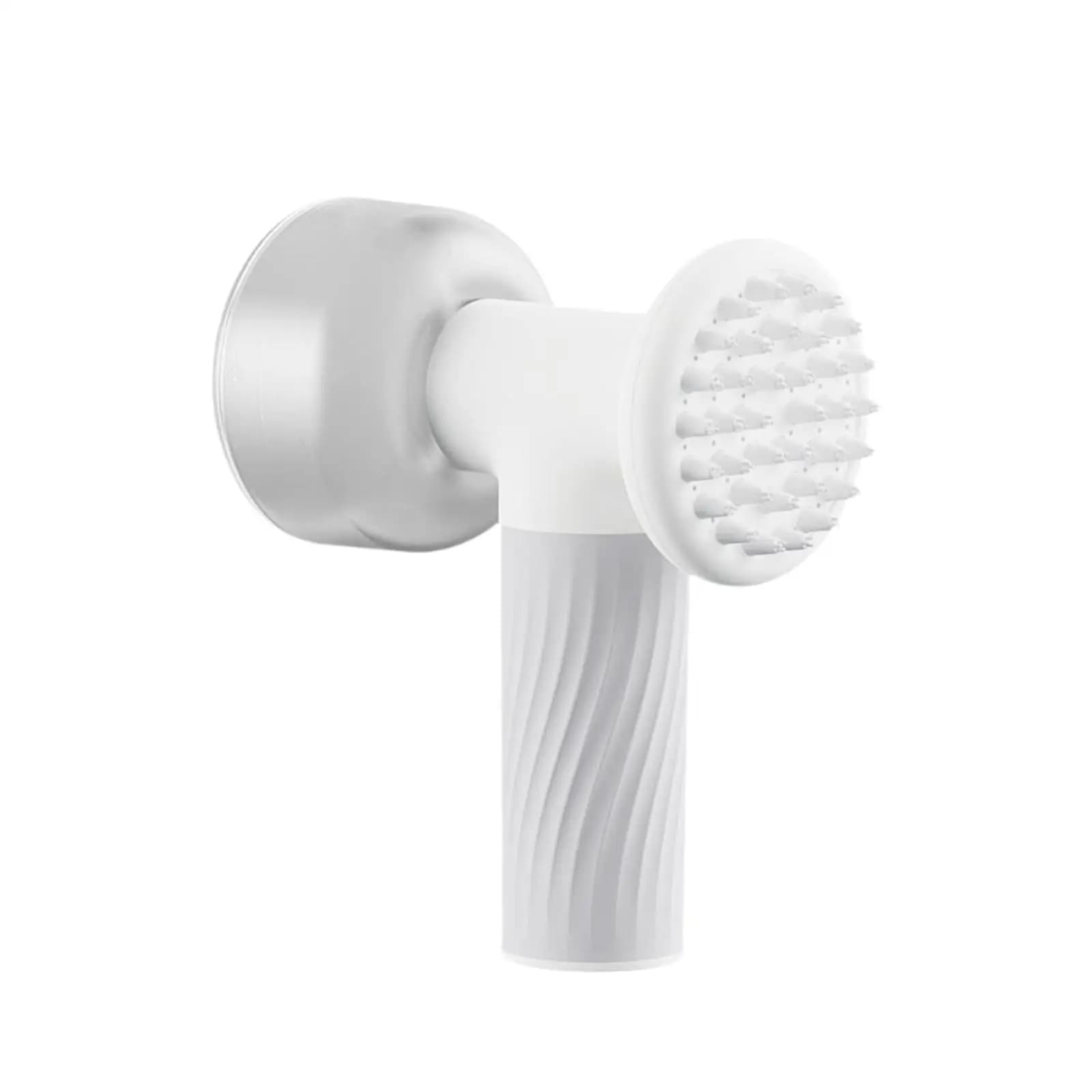 Spazzola da bagno per cani e gatti Spazzola da bagno per toelettatura per cani a basso rumore con dispenser di sapone