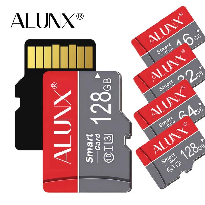 Scheda di memoria SD ALUNX ad alta velocità 128G Classe 10 Micro TF flash chiavetta USB card8GB 16GB 32GB 64GB per monitor UAV Smartphone