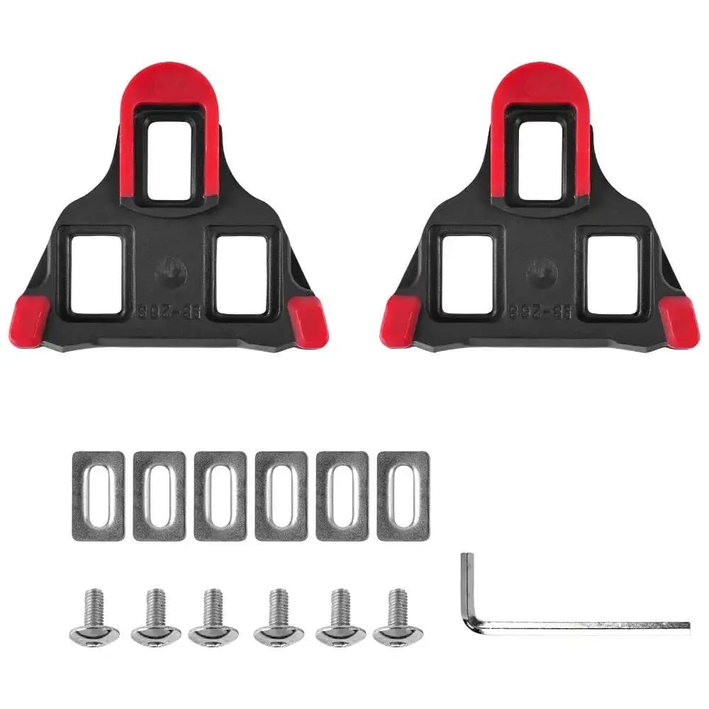 Tacchette per pedali bici da strada ESLNF, tacchette per scarpe da mountain bike, clip autobloccanti per sistema SPD SL con piastra di bloccaggio, accessori MTB