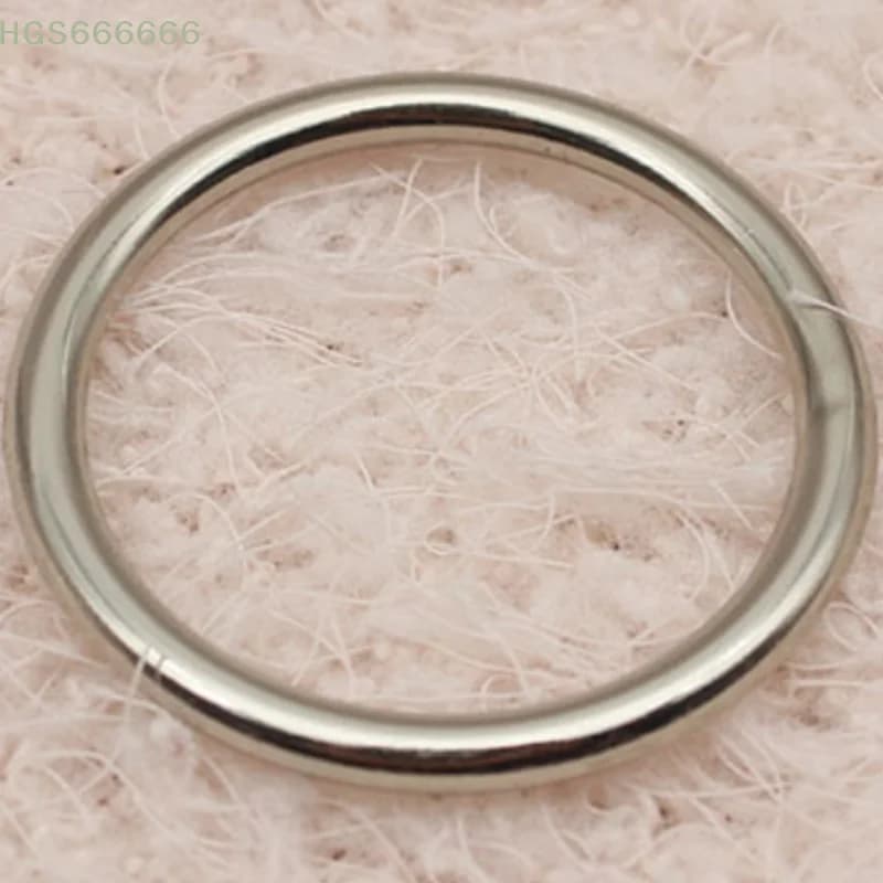Fibbia di collegamento fai da te in argento 100% - Regolatore per reggiseno, ganci, anelli a O per lingerie e cucito artigianale