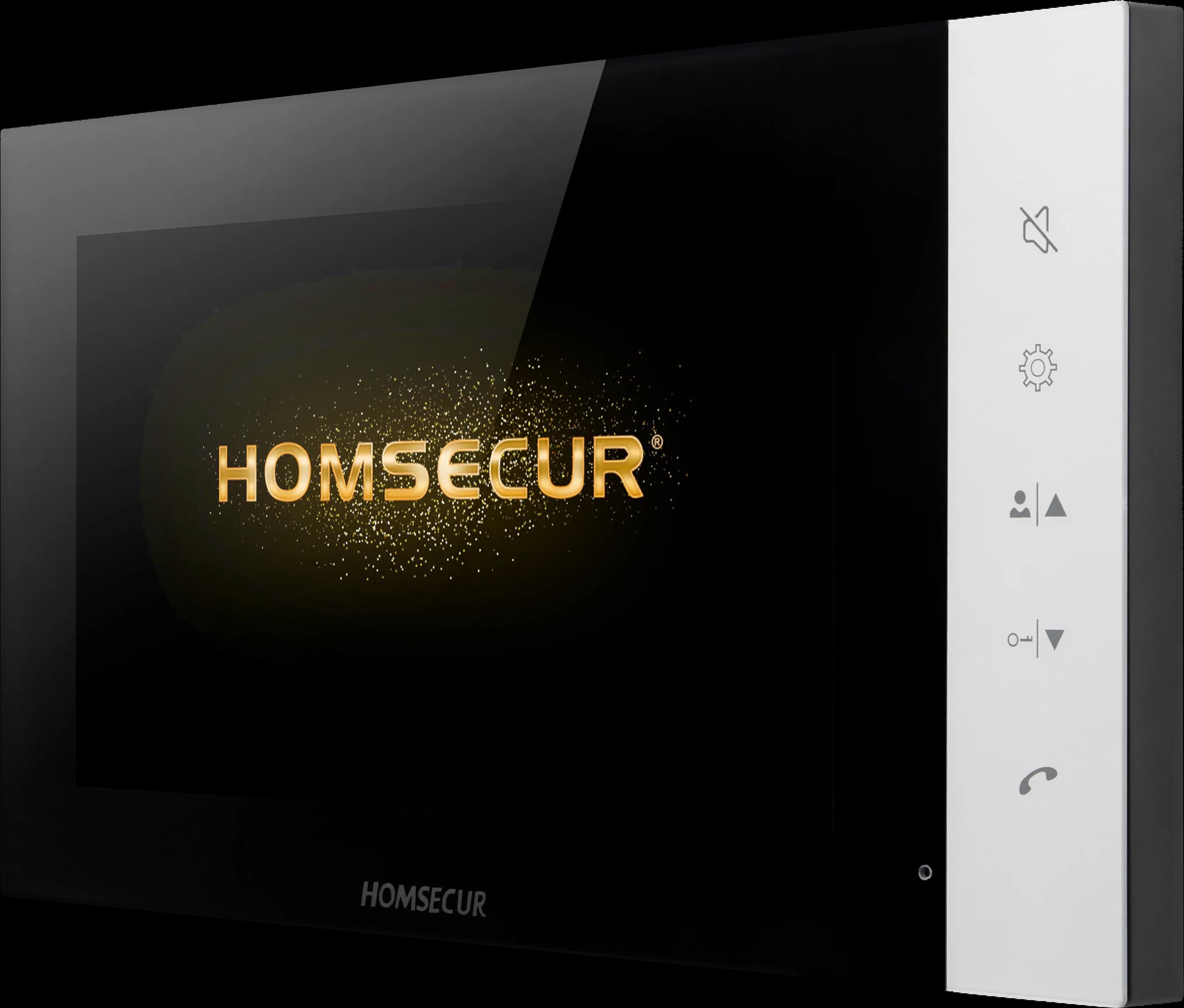 HOMSECUR BJT13 Monitor da Interno con Schermo HD da 7 Pollici per Videocitofono e Campanello