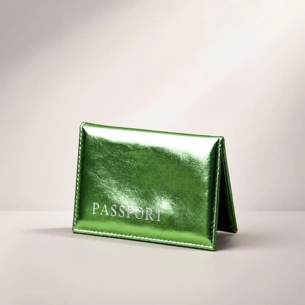 Fashion PU Leather Passport Holder Waterproof Multi-function Credit Card Case Portable Business Wallet Card Holder Travel