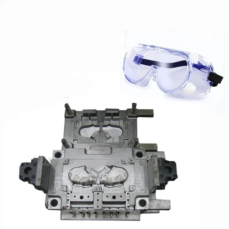Production of plastic molds, dive glasses, swim glasses, plastic accessories
