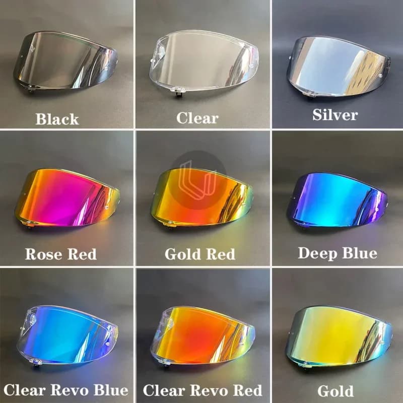 Custodia per lenti con visiera per casco integrale per moto a 8 colori per maschera per visiera AGV K6