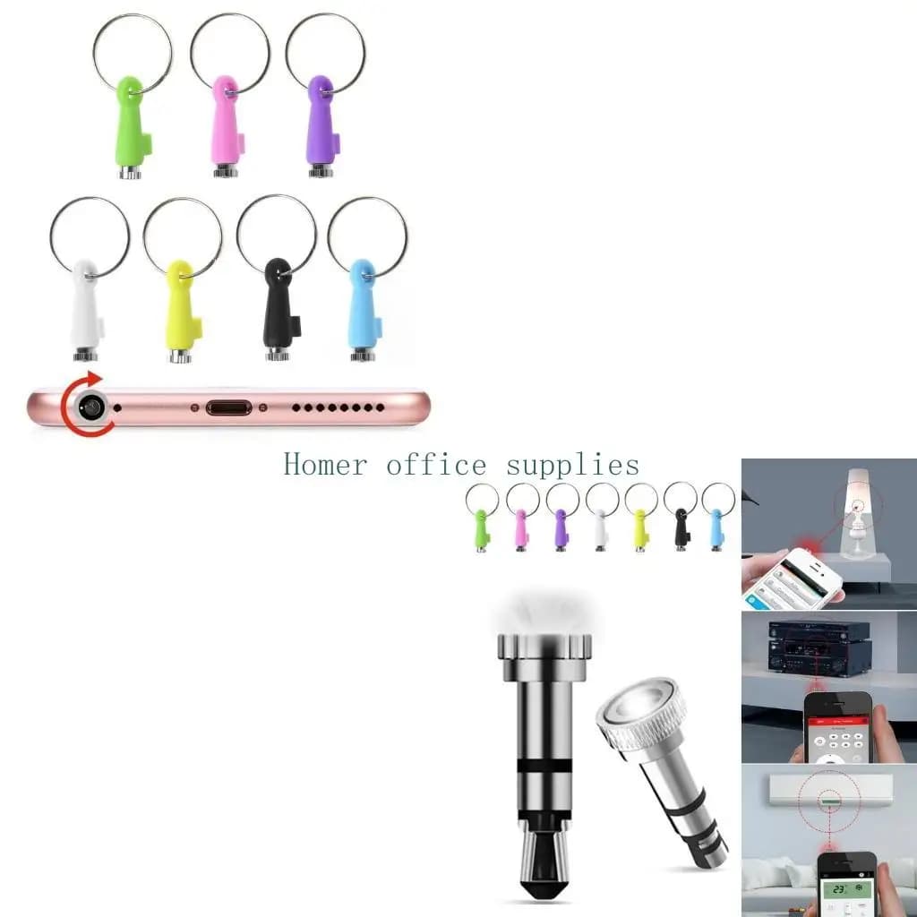 K43B 3.5mm Silver IR Wireless infrared remote control for home applications