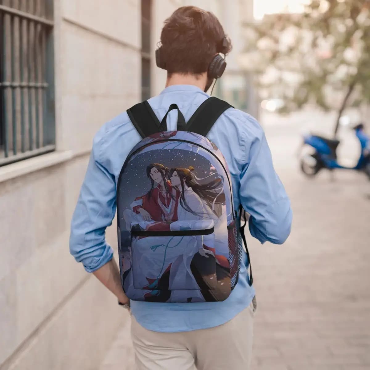 Zaino per studenti Heaven Official's Blessing Anime, borsa per libri, borsa per la scuola per bambini, borse a tracolla per computer per uomini e donne
