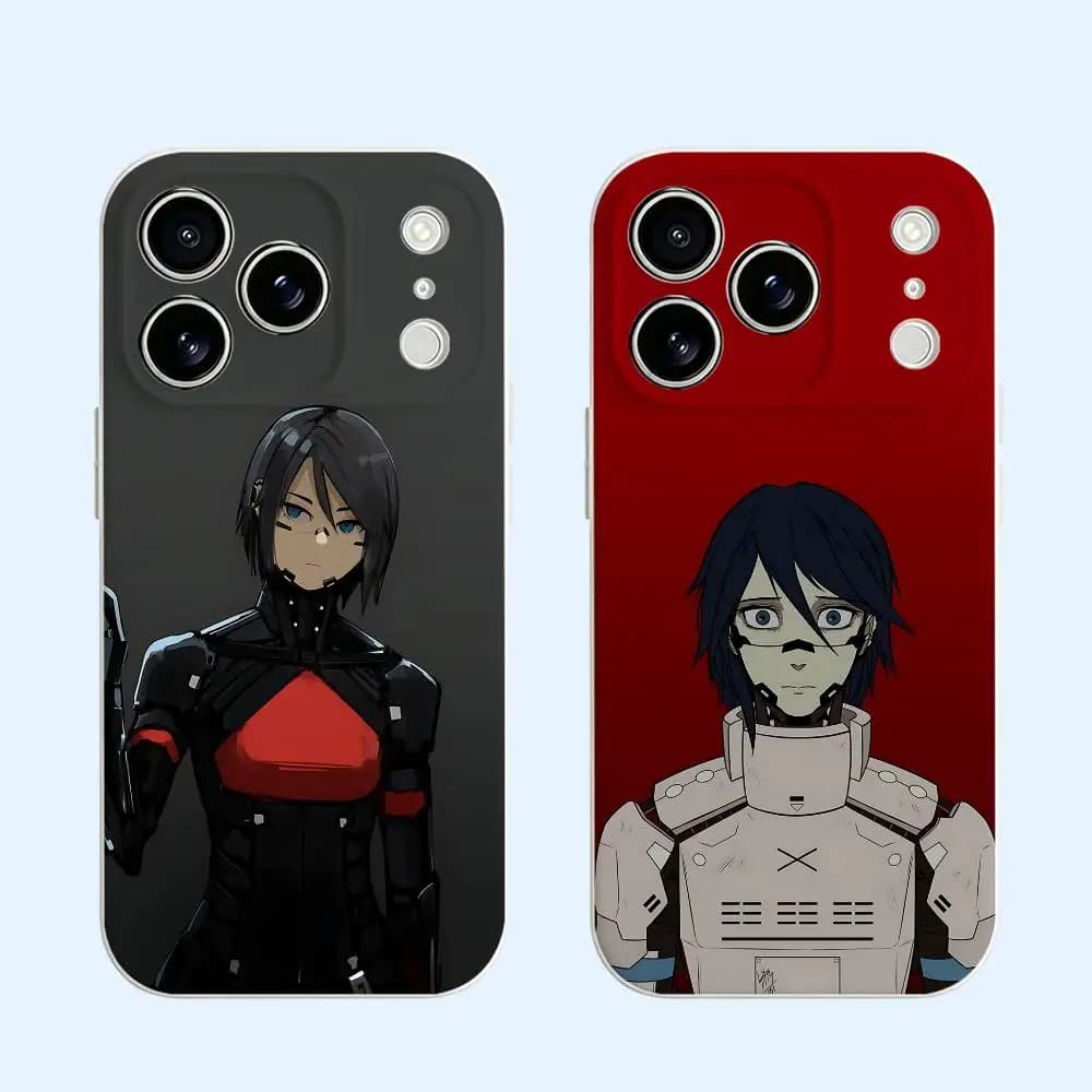 Game S-Signalis Elster Black Soft TPU Phone Case For iPhone 17 16 15 14 13 12 11 Pro Max Plus Air XR Shell Printed