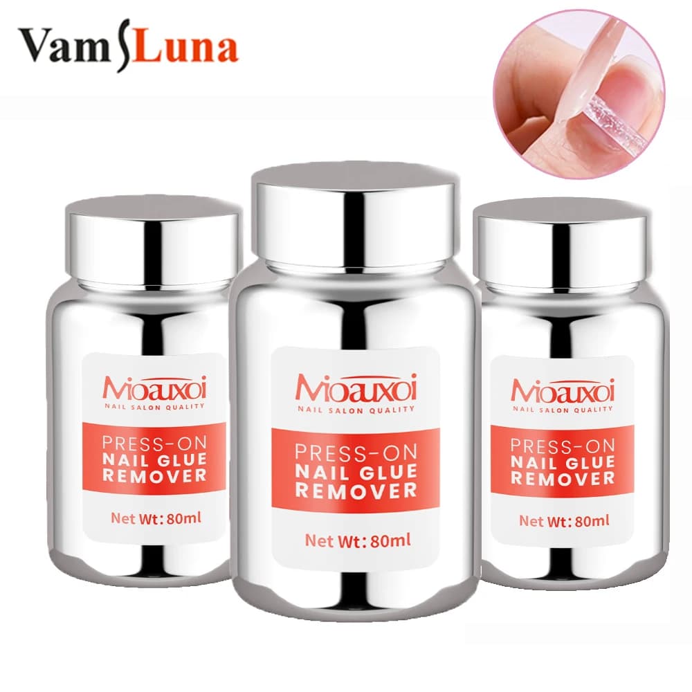 Sponge to remove nail polish with nail plates. Removing solid glue that does not damage nails. Suitable for nail salons