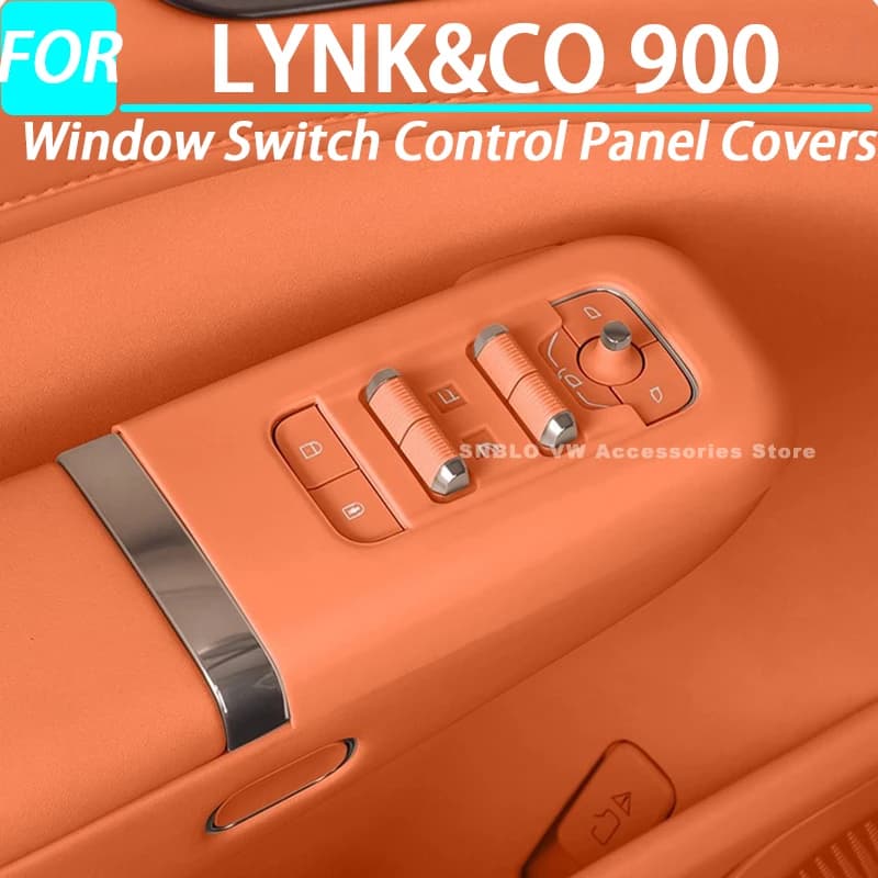 Il pannello di controllo dell'interruttore della finestra dell'auto copre il rivestimento per gli accessori interni LYNK&CO 900 2025