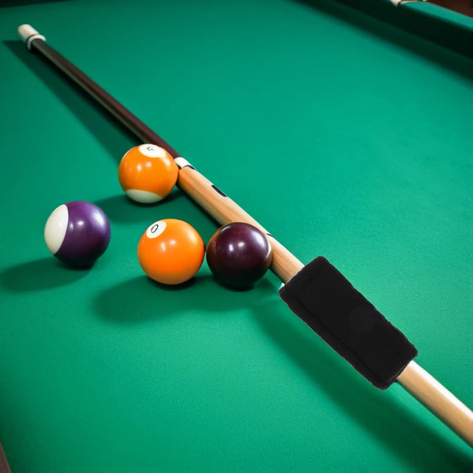 4Pcs Pool Cue Cleaner Shaft Polisher Non Abrasive Microfiber Cloth Gentle Dust Removal Snooker Billiards Accessories Cue